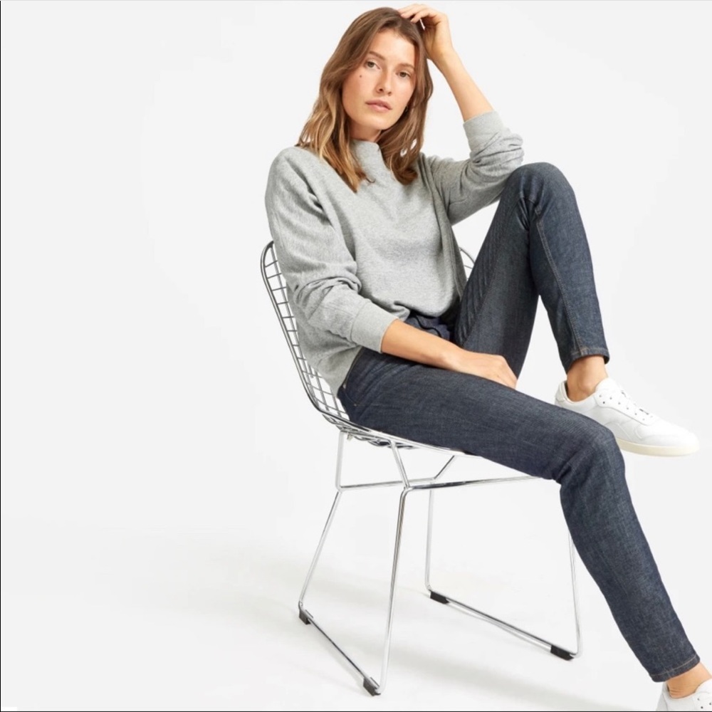 Everlane High-Rise Ankle Skinny Jean Dark Wash size 31